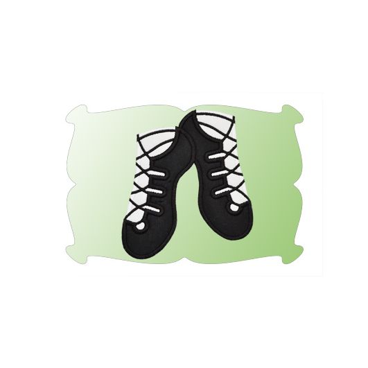 Irish Dance Shoes Applique | Machine Embroidery Designs by JuJu