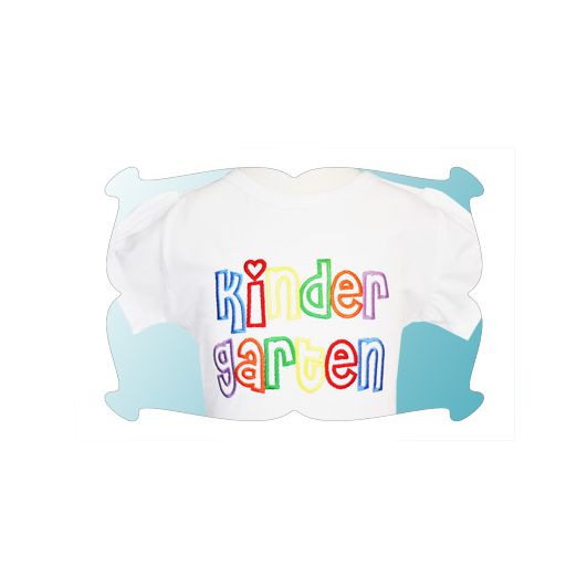 Kindergarten Applique | Machine Embroidery Designs by JuJu