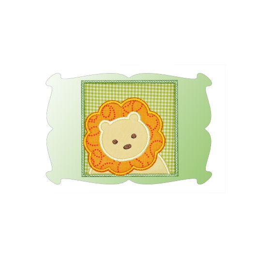 Lion Patch Applique | Machine Embroidery Designs by JuJu
