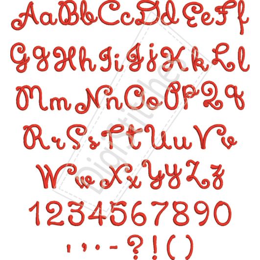 Mara Embroidery Font | Machine Embroidery Designs by JuJu