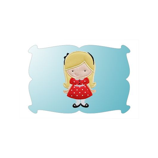 Mary Jane Applique | Machine Embroidery Designs by JuJu