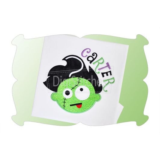 Mr Frankenstein Applique | Machine Embroidery Designs by JuJu