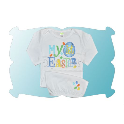 My First Easter 2 Applique | Machine Embroidery Designs by JuJu