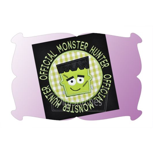 Official Monster Hunter Applique | Machine Embroidery Designs by JuJu