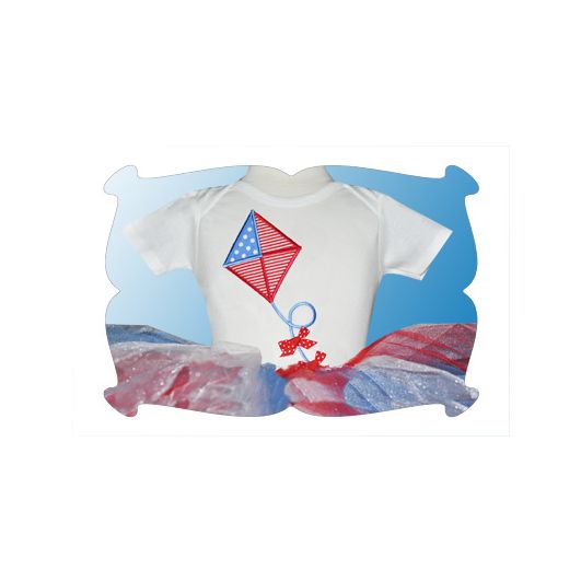 Patriotic Kite Applique | Machine Embroidery Designs by JuJu