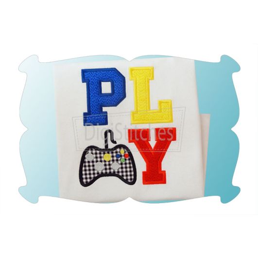 PLAY 2 Applique | Machine Embroidery Designs by JuJu