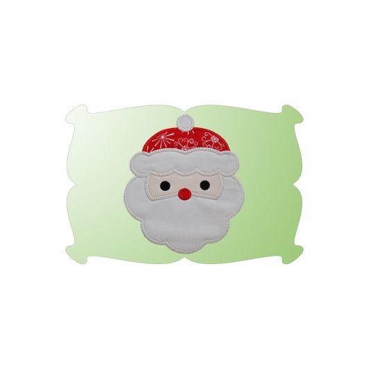 Santa Applique | Machine Embroidery Designs by JuJu