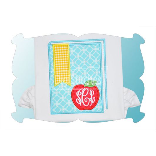 Schoolbook Applique | Machine Embroidery Designs by JuJu