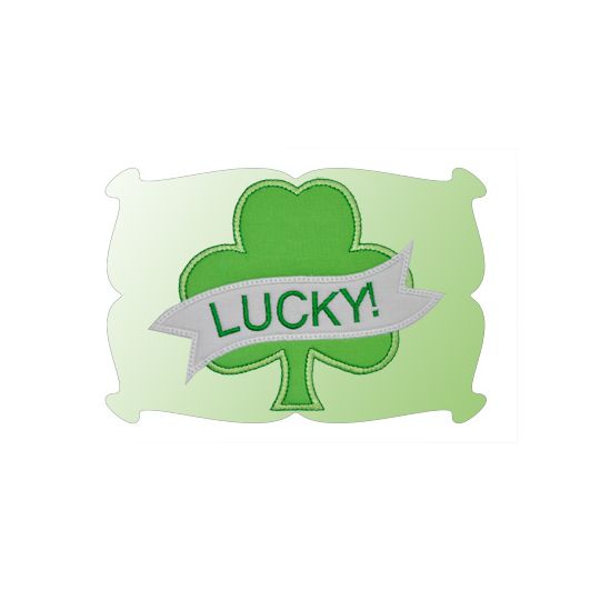 Shamrock Tattoo Applique | Machine Embroidery Designs by JuJu