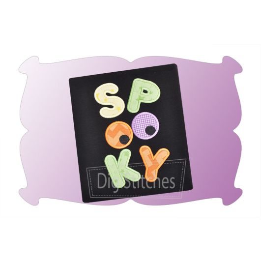 Spooky Applique | Machine Embroidery Designs by JuJu