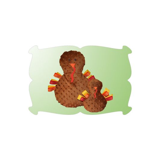 Turkey Ribbon Looped Toy | Machine Embroidery Designs by JuJu