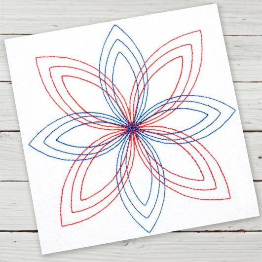 Adley Mandala | Machine Embroidery Designs by JuJu