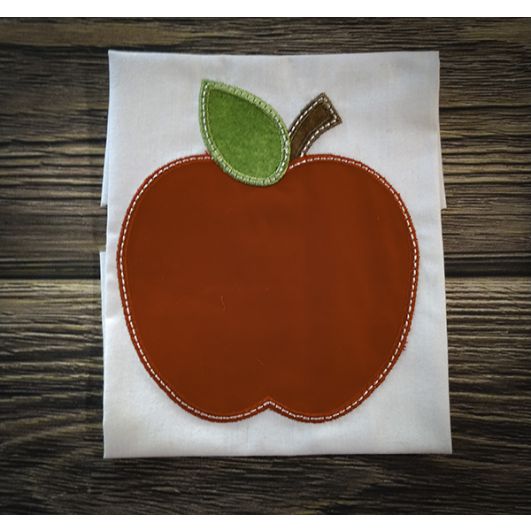 Apple | Machine Embroidery Designs by JuJu