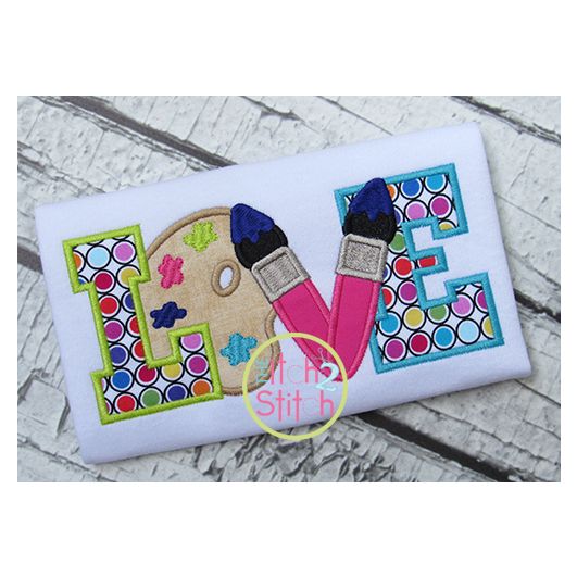 Art Love Applique | Machine Embroidery Designs by JuJu