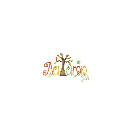Autumn Applique | Machine Embroidery Designs by JuJu