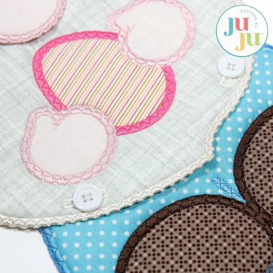 In the Hoop Easter Gnome Wall Hanging Project | Machine Embroidery Designs by JuJu