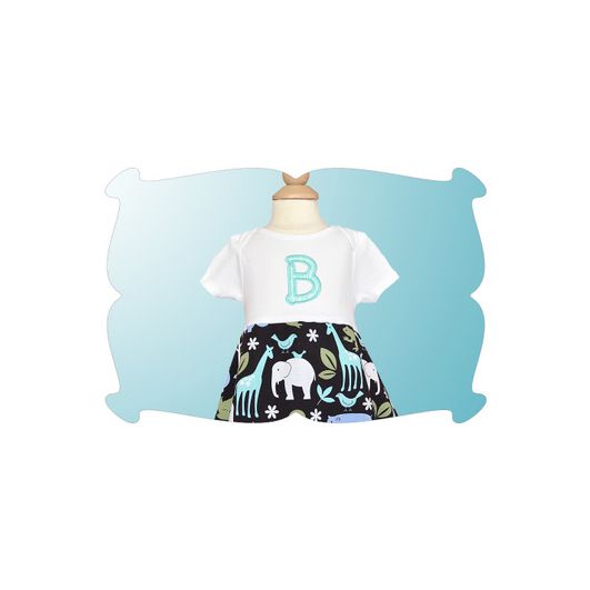 Childs Play Applique Font
