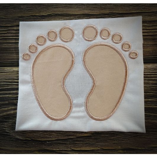 Baby Feet | Machine Embroidery Designs by JuJu