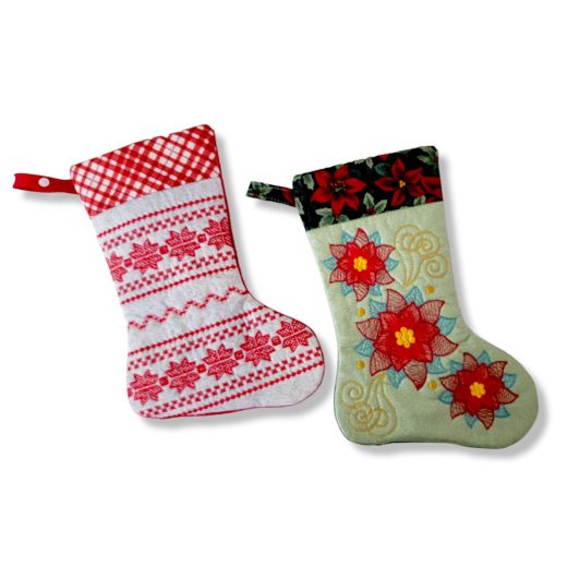 ITH Christmas Stockings 4 | Machine Embroidery Designs by JuJu