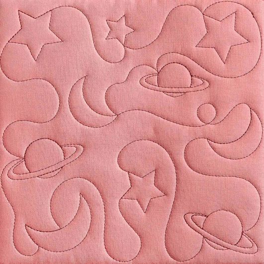 Night Sky Quilting Backdrops Design | Machine Embroidery Designs by JuJu