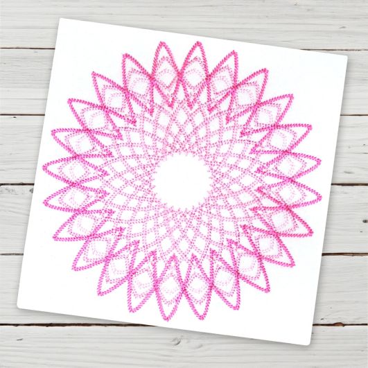 Belle Mandala | Machine Embroidery Designs by JuJu