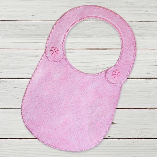                                 Stipple Bib | Machine Embroidery Designs by JuJu
                            