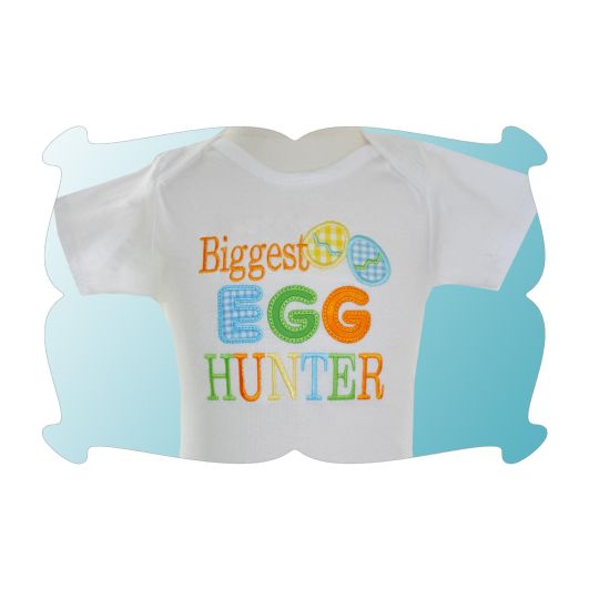 Big Egg Hunter Applique