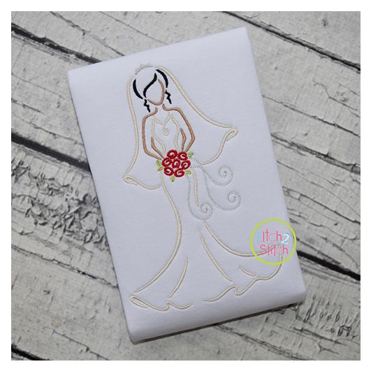Bride Embroidery | Machine Embroidery Designs by JuJu
