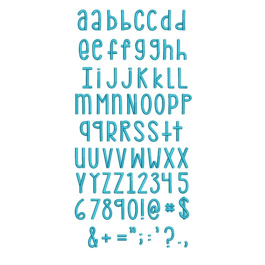 Bridgetown Embroidery Font Machine Embroidery Designs by JuJu