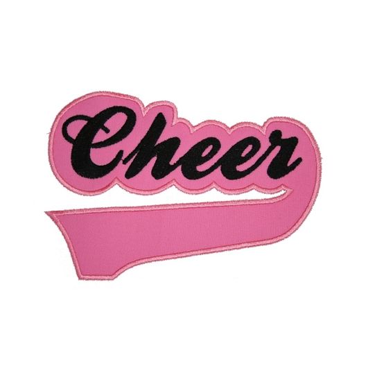 Cheer Sport Tail Applique | Machine Embroidery Designs by JuJu