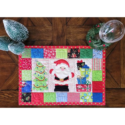 ITH Christmas Placemat 2 ITH Christmas Placemat 2