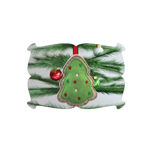 Christmas Tree Felt Play Food Cookies
