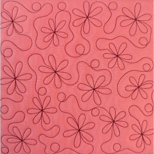 Daisy Chain Quilting Backdrops Design | Machine Embroidery Designs by JuJu