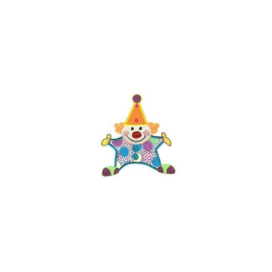 Free Applique Clown Machine Embroidery Design