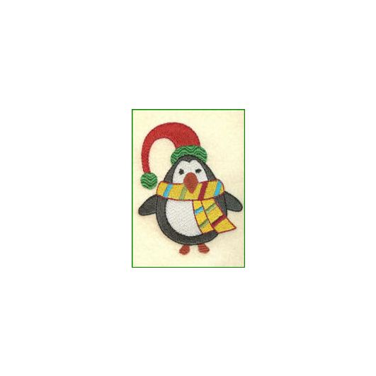Free Penguin Machine Embroidery Design