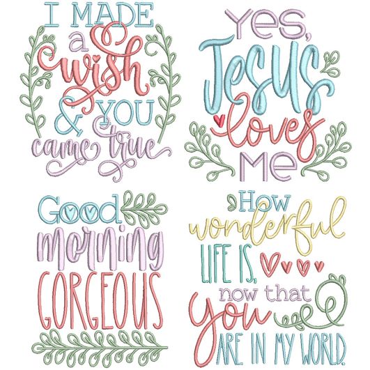 Baby Blessings 11 | Machine Embroidery Designs by JuJu