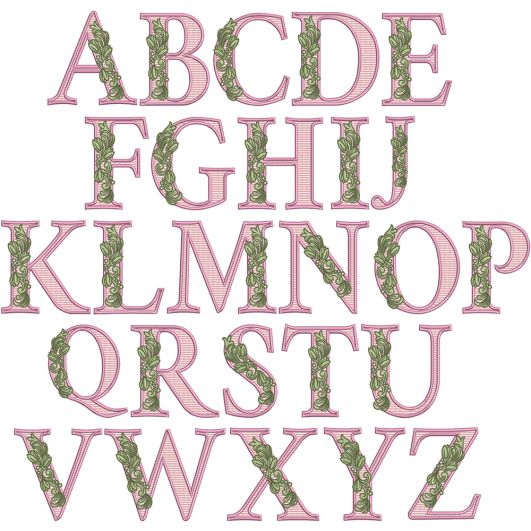 Bethany Monogram | Machine Embroidery Designs by JuJu