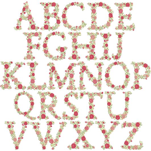Candace Monogram | Machine Embroidery Designs by JuJu