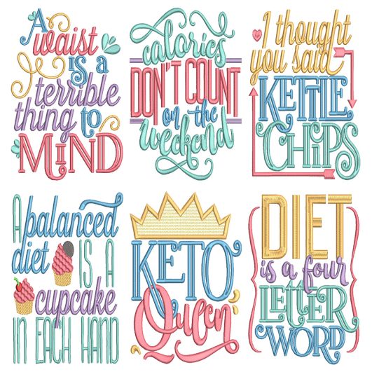 Diet Word Art