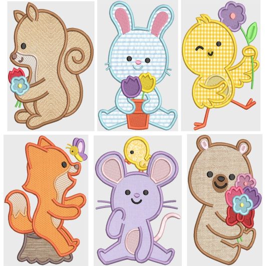 Discovering Spring 1 | Machine Embroidery Designs by JuJu