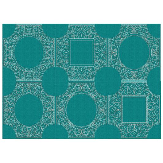 Empty Corners Quilt Squares Machine Embroidery Designs by JuJu