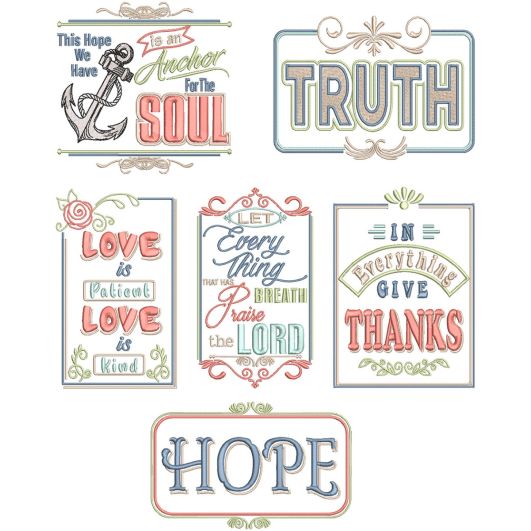 Farm Fresh Inspiration 2 | Machine Embroidery Designs by JuJu