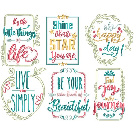 Farm Fresh Life 2 Machine Embroidery Designs by JuJu