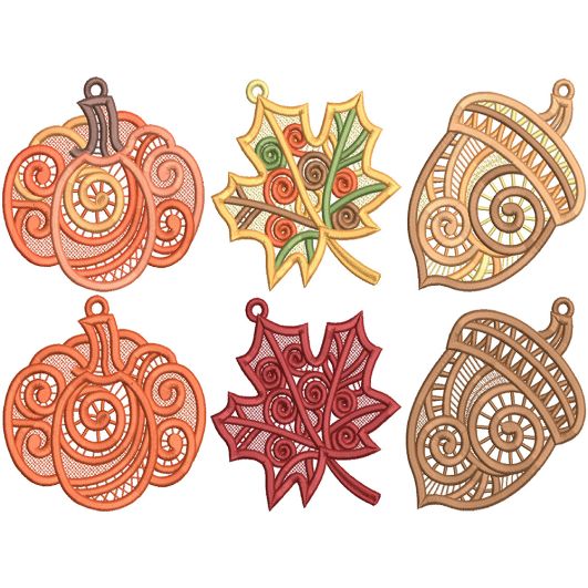 Free Standing Lace Fall | Machine Embroidery Designs by JuJu