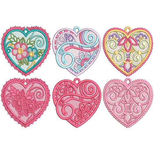 Free Standing Lace 4 | Machine Embroidery Designs by JuJu
