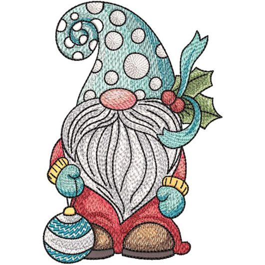 Gnome Pajamas | Machine Embroidery Designs by JuJu