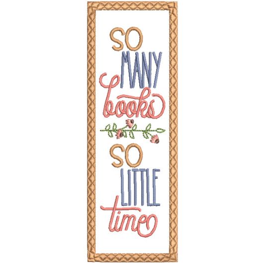ITH Bookmarks Set 8 | Machine Embroidery Designs by JuJu