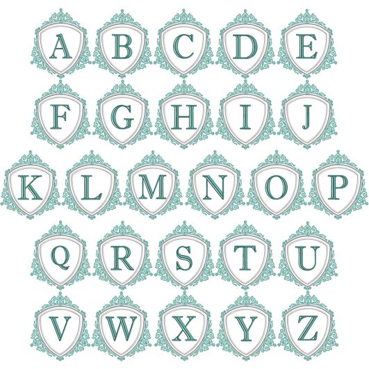 Maximus Monogram | Machine Embroidery Designs by JuJu