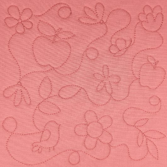 Apples And Blossoms Quilting Backdrops Design