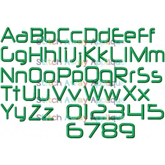 Spaceman Embrodiery Font | Machine Embroidery Designs by JuJu